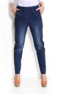 Blue Denim trousers with front pockets Avangard