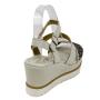 Sandale dama din piele naturala alba 32870