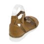 Sandale dama din piele naturala de culoare tabac 33662