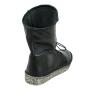 Women's black high top trainer boots 32678