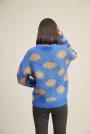 Ladies' sweater with dots 7872