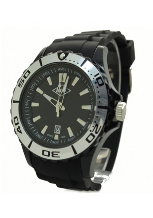 Черен мъжки спортен часовник Lee Cooper LC-1444G-D