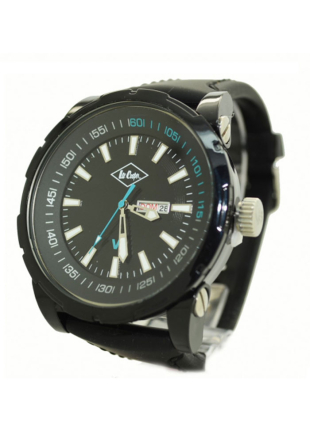 Мъжки спортен часовник със силиконова каишка Lee Cooper LC-1559G-B