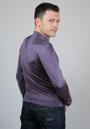 Purple longsleeve top Sison