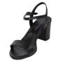 Sandale dama din piele naturala negra 18200black