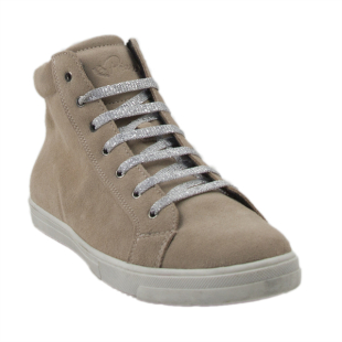 Adidași de damă înalți, bej 3973POWDER