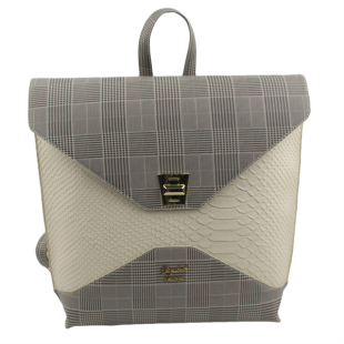 Women's two-color backpack bag 876-25