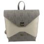 Women's two-color backpack bag 876-25