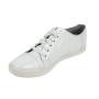 White womens sneakers leather 1601-white
