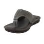 Men's genuine leather slippers 23505GREY