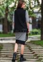 Women's blouse suit with lace and Avangard skirt