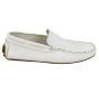Мъжки мокасини от естествена бяла кожа 32961