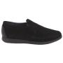 Male black moccasins suede 7170-202black
