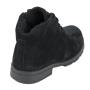 Ghete clarks dama de culoare negru din piele naturala cu captuseala calda