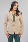 Elegant woolen jacket in beige 42213-200