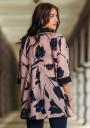 Women's set of floral shirt and indigo pants Avangard