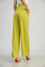 Women's stylish trousers in mustard color 62201-525