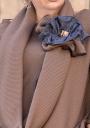 Set maxi ladies flower tunic and jeans skirt Ilina