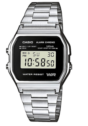 Унисекс часовник Casio A158WEA-1EF