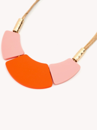 Women's pink necklace 1025-76