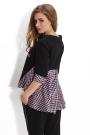 Ladies shirt in black and pink Avangard