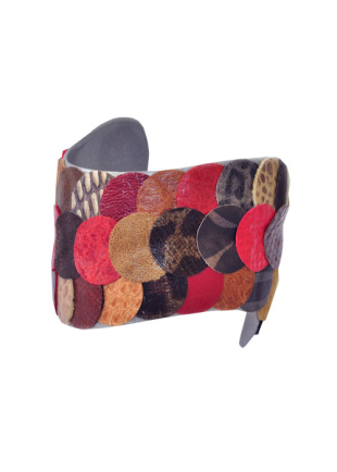 Stylish Bracelet with Leather Pandants Dannyra Jewels