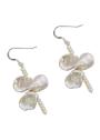 Обици с култивирани перли и седеф Pearls&Pearls Dannyra Jewels
