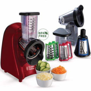 Kitchen electric grater set for vegetables, cheeses and other products Hobbs Desire 22280-56  