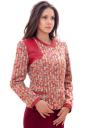 Sacou boucle sacou de culoare visiniu Radek's Collection