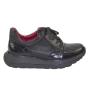 Дамски черни маратонки от естествена кожа 2283BLACKY