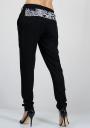 Cotton trousers with attractive element RUMENA