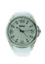 Сребрист дамски часовник със силиконова каишка Lee Cooper LC-21L-E