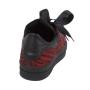 Women's elegant sneakers in black and zebra pattern MANI01