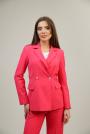Geaca eleganta de dama in culoare fucsia 42204-702