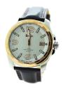 Ceas elegant barbati cu bezel auriu Lee Cooper LC-26G-D