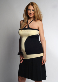 Black and Yellow Dress Z
