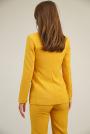 Women's suit mustard color with jacket and trousers 62003-301- 42114-301 