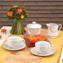 Порцеланов сет за кафе от 15 части Rainbow Lancaster everyday collection
