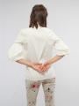 Women's white shirt 8266
