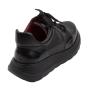Women's black sneakers in combination with nubuck 2283BLACK