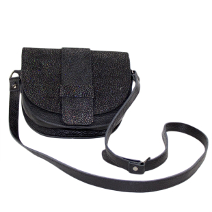 Women's small leather bag with long strap EmiSmall1