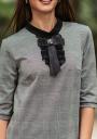 Women's blouse suit with lace and Avangard skirt