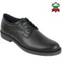 Incaltaminte barbati casual din piele naturala negra de stil clasic