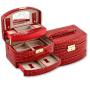 Кутия за бижута 22 см х 16 см х 13 см  Red Crocodile New Wish