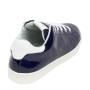 Women's blue patent leather shoes 33559
