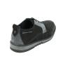 Men's black and grey nubuck leather shoes 32191