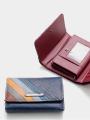 Elegant leather wallet M605-1