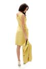 Rochie galbenă de femei 6249/301/42