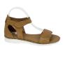 Sandale dama din piele naturala de culoare tabac 33662