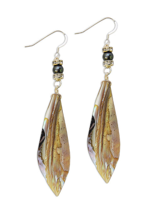 Обици с Mayorka перли, седеф Elegant sea  Dannyra Jewels